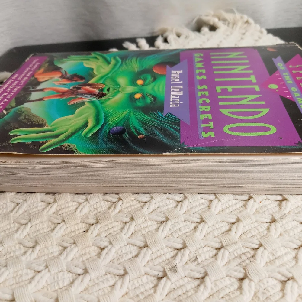 Secrets Of The Game Nintendo GameS Secrets by Russel DeMaria 1990 Paperback Book